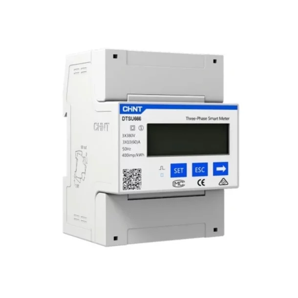 Contor inteligent trifazat Deye-Chint DTSU666, comunicare Modbus RS485